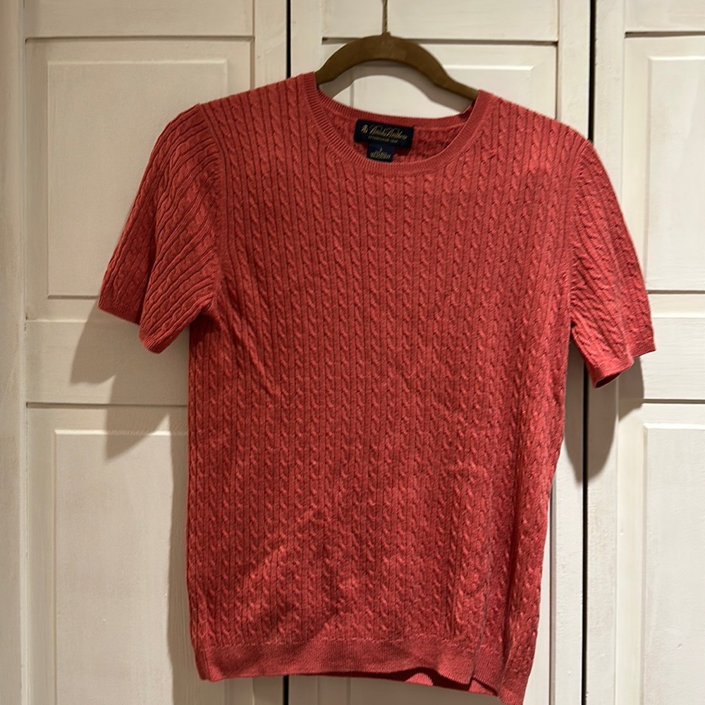 Coral Knit cable short sleeve too